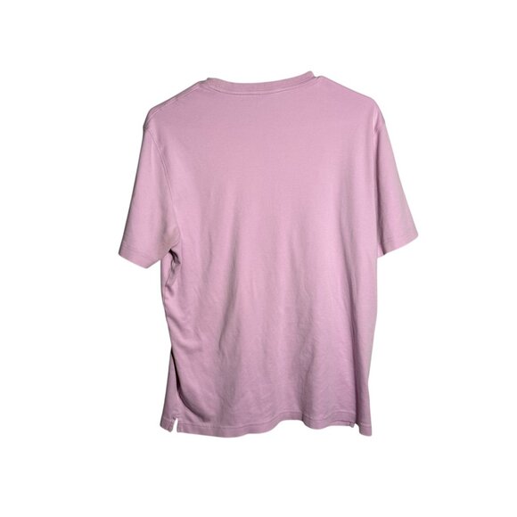 Robert Barakett Montreal Mens Lilac Pima Cotton Crewneck T-Shirt Size M - Picture 3 of 5